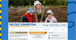 Desktop Screenshot of nicolejohnston.com.au